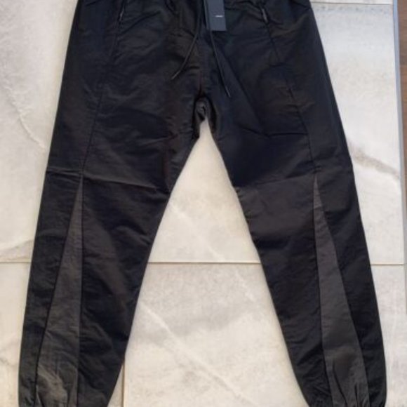 ZANEROBE PANEL JUMPA TRACK PANTS BLACK/DK GREY 36 - Picture 5 of 10